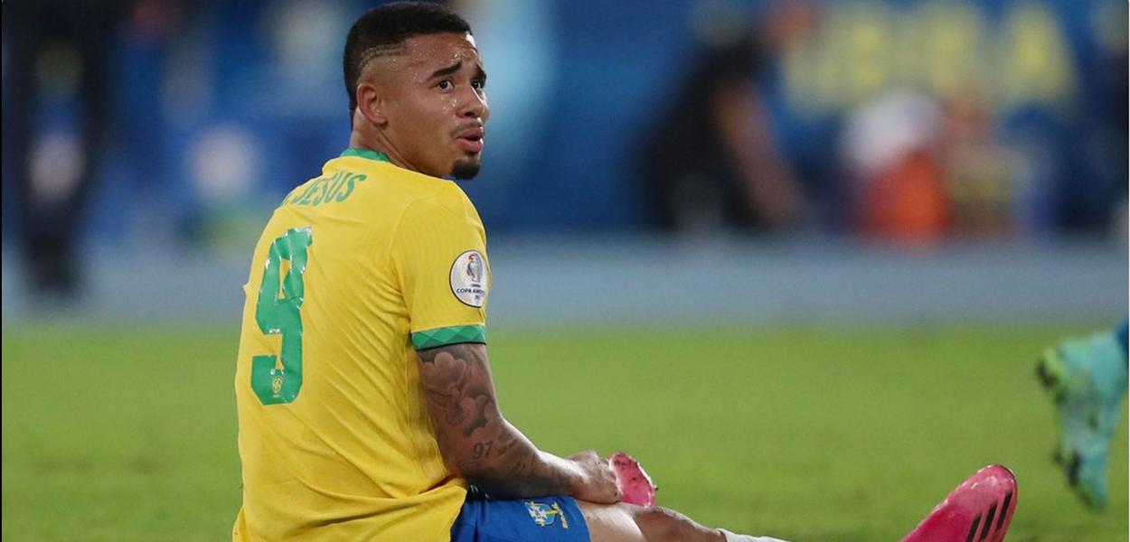 Gabriel Jesus está fora da final da Copa América contra a ...